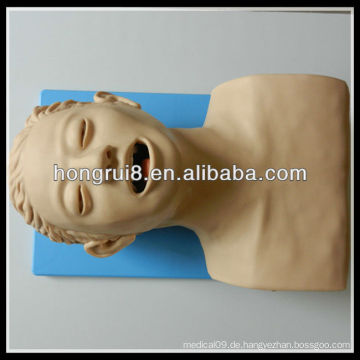 ISO Oral und Nasal Intubation Manikin, Elektro Tracheal Intubation Trainingsmodell